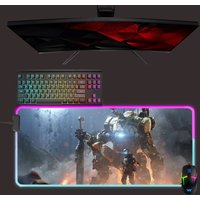 Titanfall Led Mouse Mat, Rgb Mouse Pad, Gaming Mouse Pad, Gift For Gamer