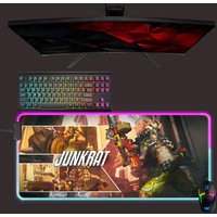 Overwatch Led Mouse Mat, Junkrat Rgb Mouse Pad, Gaming Mouse Pad, Gift For Gamer