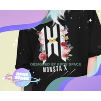 Monsta X Logo Shownu Minhyuk Kihyun Hyungwon T Shirt — Mens T Shirts