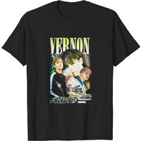 Vernon Seventeen Korean Pop, Hansol Vernon Chwe K-pop Tshirt