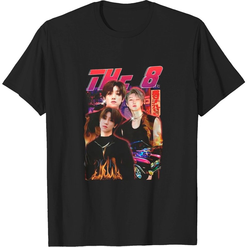 The 8 Seventeen Korean Pop, Xu Minghao The8 K-pop Tshirt — Mens T Shirts