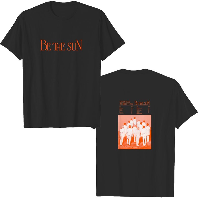 Seventeen World Tour 2022 Be The Sun Shirt — Mens T Shirts