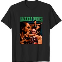 Amanda Nunes T-shirt Brazilian Professional Fighter Fans Vintage Graphic T-shirt