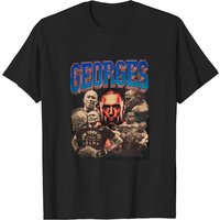Graphic Tee Georges St-pierre Two-division Champions Fighter Canada Actor Fans Wear Movie T-shirt