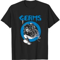 Germs Leather Skeleton T Shirt