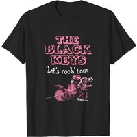 The Black Keys Let's Rock Tour T-shirt,the Black Keys Rock Band Tour 2022 T-shirt — Mens T Shirts
