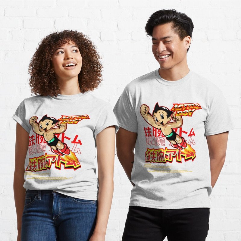 Astro Boy Graphic T-shirt — Mens T Shirts