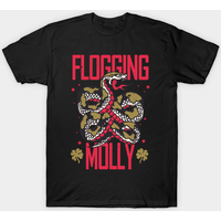 Flogging Molly Celtic Punk Band - Flogging Molly Band - T-shirt — Mens T Shirts