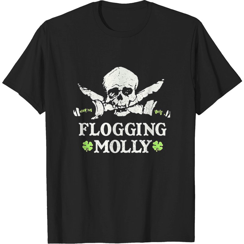 Flogging Molly Celtic Punk Band T-shirt — T-shirts pour hommes
