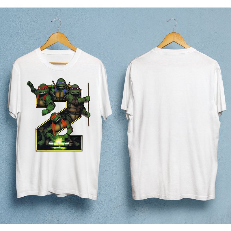 Teenage Mutant Ninja Turtles Secret Of The Ooze Vintage Movie T-shirt — Mens T Shirts