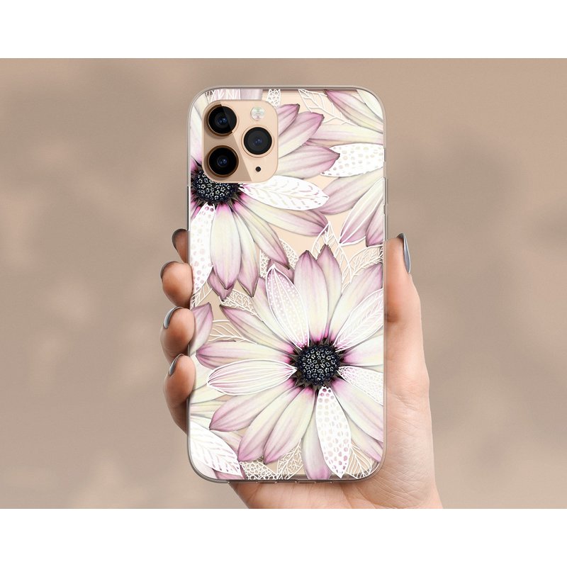 Gerbera Floral Iphone 12 Case Floral Celestes Cases Pastel Iphone X Case Floral