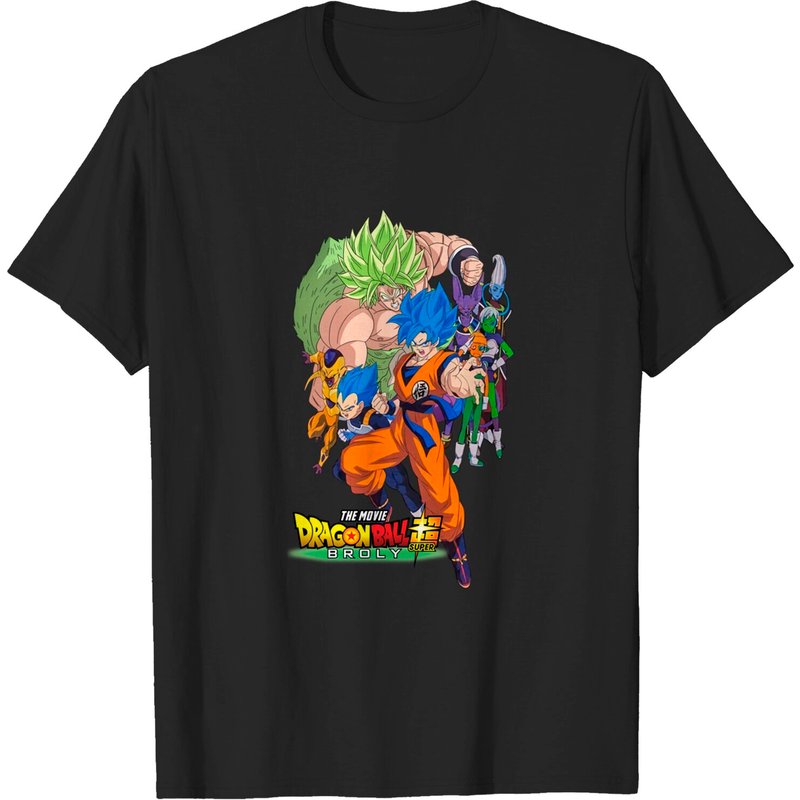 Official Dragon Ball Super Cartoon Anime Graphic T Shirt — Mens T Shirts