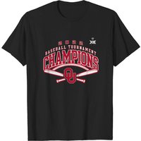 Oklahoma Sooners 2022 Big 12 Baseball Conference Tournament Champions T-shirt — Mens T Shirts