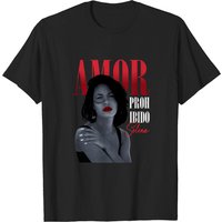 Vintage Style Selena Quintanilla Amor Prohibido Graphic Tee — Mens T Shirts