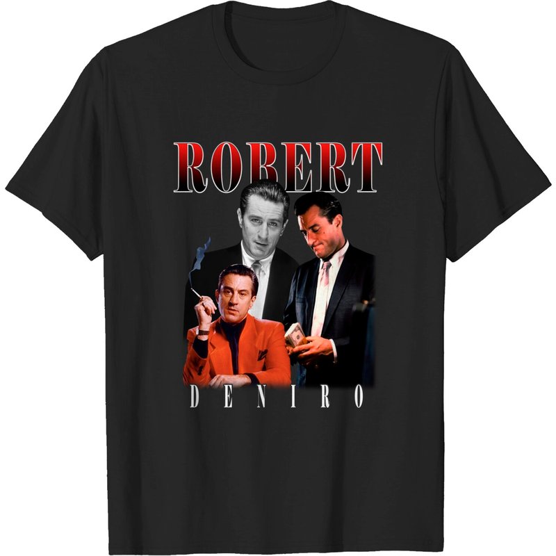 Vintage Style Robert De Niro Graphic Tee — Mens T Shirts