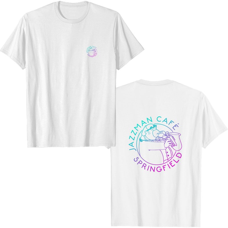 Jazzman Cafe - Bleeding Gums Tribute T-shirt — Mens T Shirts