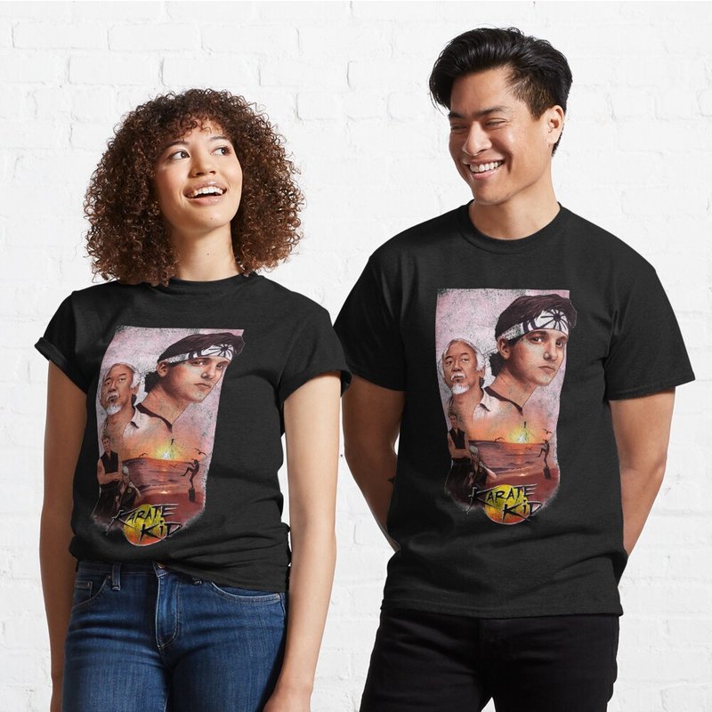 Karate Kid Design T-shirt — T-shirts pour hommes