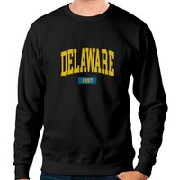 Vintage Delaware Sweatshirt Delaware Fan Crewneck Sweatshirt