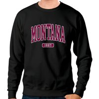 Vintage Montana Sweatshirt Montana Fan Crewneck Sweatshirt
