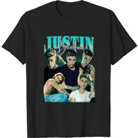 Justin Bieber Vintage Concert T-shirt For Fans — T-shirts pour hommes