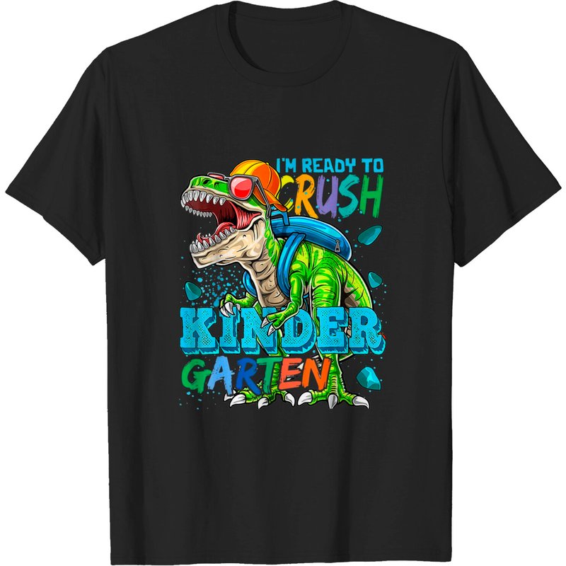 I'm Ready To Crush Kindergarten Dinosaur Back To School Kids T-shirt — T-shirts pour hommes
