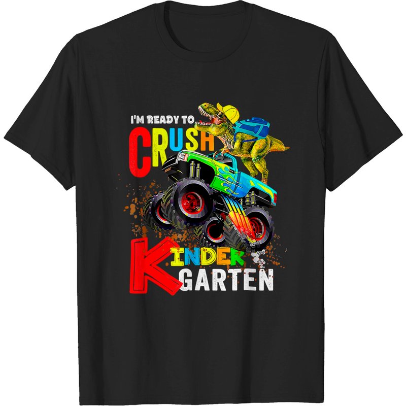 I'm Ready To Crush Kindergarten Dinosaur Back To School T-shirt — T-shirts pour hommes