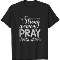 Strong Women Pray Jesus Christ - Jesus Christ - T-shirt — T-shirts pour hommes