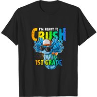 I'm Ready To Crush 1st Grade Axolotl Back To School Boys T-shirt — T-shirts pour hommes