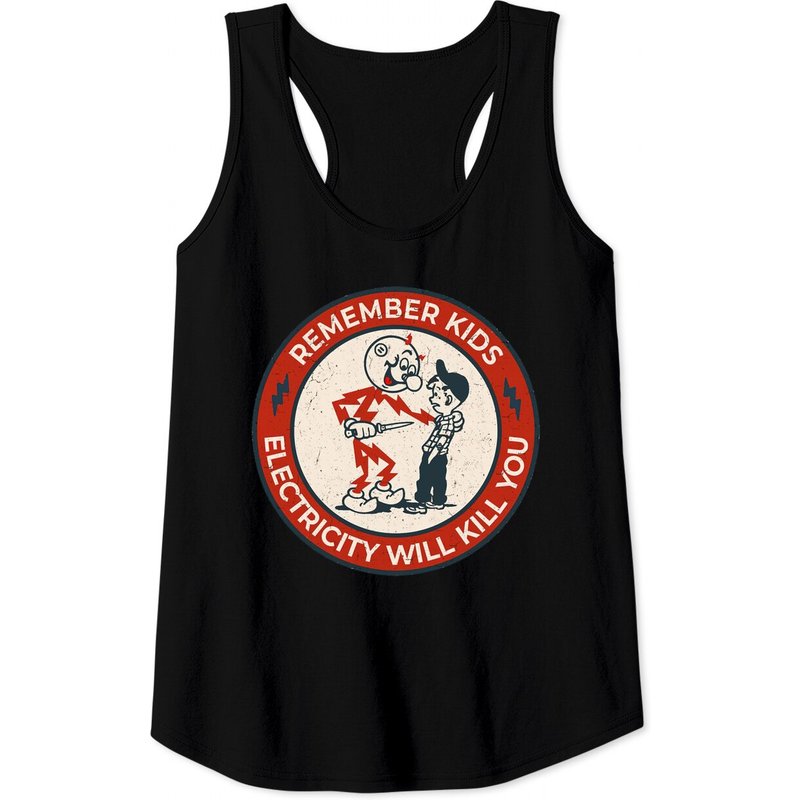 Electricity Will Kill You Kids - Electricity Will Kill You - Tank Tops — T-shirts pour hommes