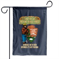 Only You Can Prevent Forest Fires Classic Garden Flags — Decorative Flags
