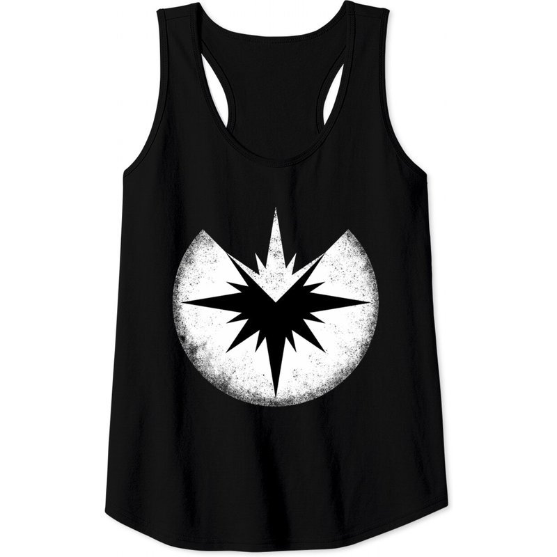 Distressed Star - Monica Rambeau - Tank Tops — Mens T Shirts