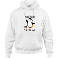 Funny I'm Not Short I'm Penguin Size Cute Penguin Hoodies — Sweats à capuche pour hommes
