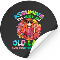 Assuming I'm Just An Old Lady Was Your First Mista Stickers — Autocollants et stickers