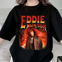 Eddie Munson Vintage T-shirt — T-shirts pour hommes