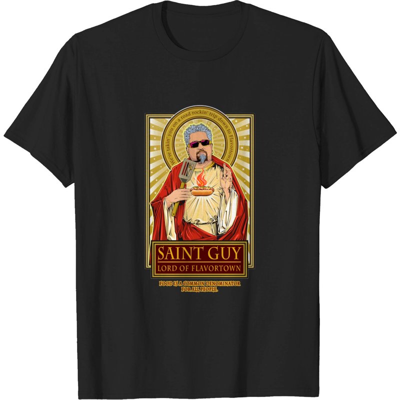 Guy Fieri Saint Guy Lord Of Flavortown T-shirts — Mens T Shirts