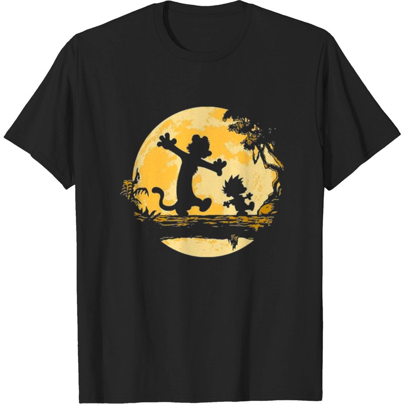 Calvin And Hobbes Essential T-shirt — Mens T Shirts