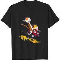 Calvin And The Hobbes Classic T-shirt — Mens T Shirts