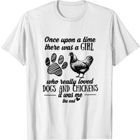 Paw Chicken Tshirt, Farm Girl Shirt, Poultry Farming Shirt, Love Dogs & Chicken Lady, Pet Animal Summer Trendy Tee, Funny Farmer Gift