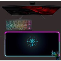 The Legend Of Zelda Sheikah Slate Led Mouse Pad