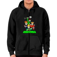 Eddsworld Zip Hoodies Unisex Animated Merch