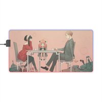 Spy X Family Led Gaming Mouse Pad
