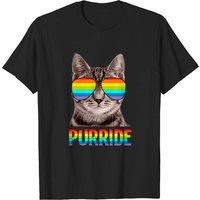 Purride Shirt, Cute Cat Lgbt Shirt