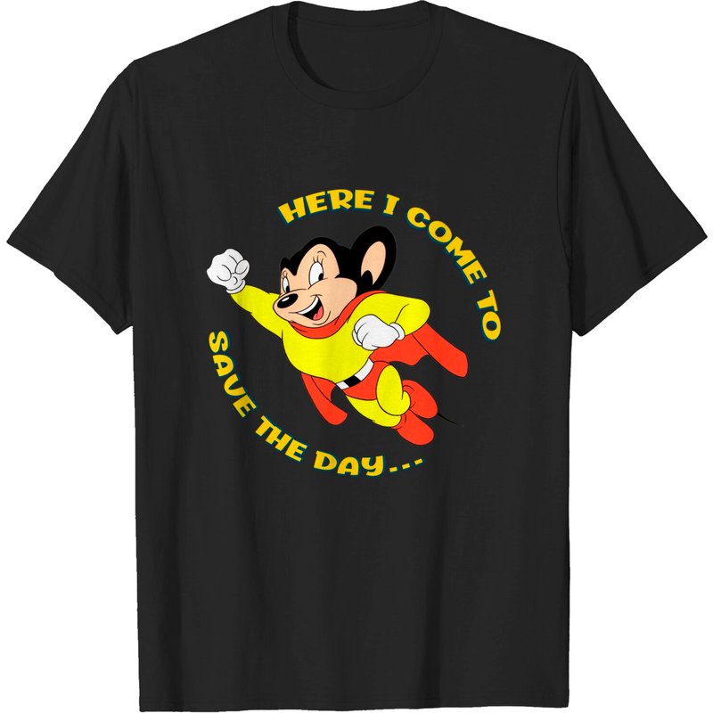 Mighty Mouse Here I Come To Save The Day Classic T-shirt