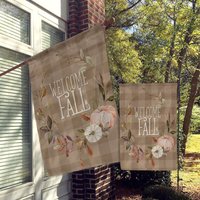 Fall House Flag — Decorative Flags