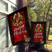 Christmas House Flag