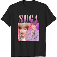 Vintage Style Shirt, Suga Kpop T-shirt — T-shirts pour hommes