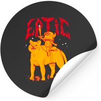 New Eptic - Snagglepuss Winter Collection Apparel Classic Stickers — Stickers & Decals