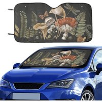 Boho Forest Witch Magic Mushroom Car Sunshade For Windshield — Pare-soleil de voiture