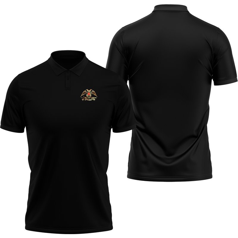 Scottish Rite Polo Golf Shirt — Mens Casual Shirts