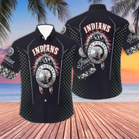Motorcycle - Men's 3d Hawaiian Shirt — Chemises décontractées pour hommes